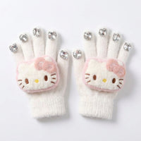 Soft Cat G Adore Soft and Cozy Furry Cartoon G Adore Thermal Winter Accessory for Girls, Women, Cold Weather, Biking, Daily Wear