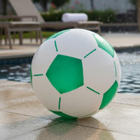 Giant Inflatable Soccer Ball Versatile Large Inflatable Beach Soccer Ball Waterproof Oversized Inflatable Football for Adults, Pool, Parties, Lawn