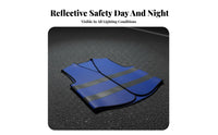 Reflective Safety Vest Hook-and-Loop Fastener Closure High Visibility Work Vest Highway Side Safety Gilet Lightweight Safety
