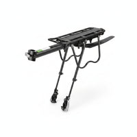 Sturdy Bike Cargo Rack Streamlined Rear Cargo Rack Large Bike Luggage Carrier Lightweight for Commuters, Cyclists, Commuting