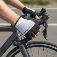 Cycling Half-Finger Gloves for Men and Women, Anti-Slip, Shock-Absorbing, Breathable, Thin