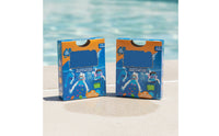 2 Pieces Underwater Search Game Portable Seek and Find Game Set with Mesh Bag Pool Toy Set with Mesh Bag Compact Tear-Resistant