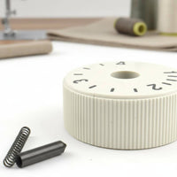 Lockstitch Machine Stitch Length Dial Clear Numbered Scale Stitch Length Adjuster Complete Replacement Kit for Tailors, Seamstresses, Garment Factory