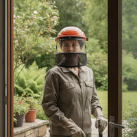Face Shield with Mesh Guard Shielding Mesh Mask Breathable for Gardeners