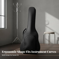 41 Inch Guitar Case Adjustable Straps Padded Guitar Backpack Musical Instrument Accessory Long-Lasting Comfortable Carry Handles