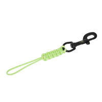 316 Stainless Steel Underwater Diving Lanyard Luminescent in the Dark BCD Gear Keeper Secure Attachment for Underwater