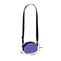 Scuba Material Kids Camera Bag Zippered Neck Lanyard Soft Cloth Neck Strap Bag Compact for Children