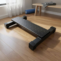 Standing Calf Raise Stand Non-Slip Surface Steel Calf Raise Block Stable Design Squat Wedge Block for Athletes, Bodybuilders, Home Gym