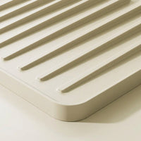 Sink Silicone Draining Mat for and Countertop, Rectangular Dish Drying with Upgraded 2cm Thickened Design