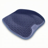Breathable Car Seat Cushion Ventilated Honeycomb Gel Cushion Cooling Pressure Relief for Drivers, Commuters