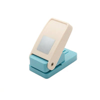 Embossed Edge Paper Punch with Embossing Tool Decorative Handheld Paper Punch Simple-Press Compact for Crafters, Scrapbooking