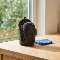 Padded Knee Protector with Rigid Shell Adjustable Knee Pads with Hard Shell Secure Fit Kneepads Heavy Duty for Gardeners