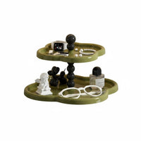 fluffyShaped Tiered Stand Decorative Storage Desktop Organizer for Young Adults