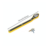 Easy Operation Car Lifting Device Ratchet Wrench Portable Ratchet Lifting Device Handle High Force for Women, Elderly, Roadside Emergency