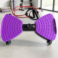 Digital Waist Rotator Machine with Resistance Bands Compact Waist Twisting Machine with Resistance Bands Low-Impact Ab Rotator Board Lightweight for Adults, Seniors, Home Gym