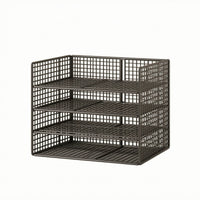 File Organizer with Shelves Space Saving Beneath the Desk Organizer for Students, Teachers, Office, Small Workspaces