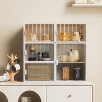 Large Capacity Storage Cabinet for Snacks, Toys, Clothes, Shoes