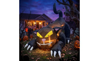 Inflatable Cat Crouching Cat Inflatable Holiday Decorations for Yard