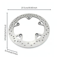 Rear Brake Rotor Perforated Rear Brake Disc Rotor Smooth Braking for Motorcyclists