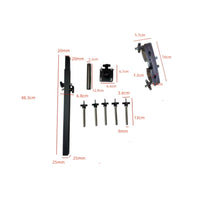 5-Rod Percussion Rack Easy to Install Multiple-Peg Cowbell Stand Bell Chime Stand for Artists
