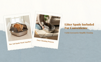 XL stainless steel litter box
