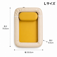 Dog Bed, Cooling, Pet Bed, 2-Layer Structure, Large Dog, Cat, Ice Silk, Washable, All Seasons Compatible