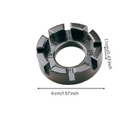 Multi Size 8 Slot Spoke Wrench Sturdy Steel Wheel Truing Tool Portable Bike Spoke Key for Workshop