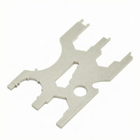 Dive Equipment Repair Card Compact 15-in-1 Maintenance Tool Cutout Design