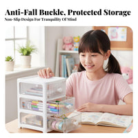 Multi-Compartment organizer with Drawer slim Multi-Drawer organizer Cute Design