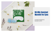 Cotton Steam Eye Mask, Lavender, Chamomile, Mugwort, Heated Compress, Sleep Aid, Relieves Eye Fatigue