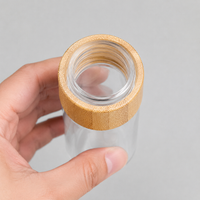Mini Glass Spice Jar, Airtight, 30ml, Spice Bottle, For Camping, Outdoor, Seasoning Container