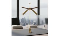 Balancing Dragonfly Figurine Modern Minimalist Home Golden Finish Tone Room Highlight for Entryway
