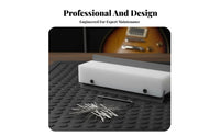 Professional Grade Guitar Fret End Dressing File Easy to Use 45 Degree Fret Border File Long-Lasting for Musicians, Fretwork, Repair Shop