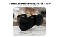 Soft Earmuff Face Cover Ocular Corner Protection Winter Face Cover Earmuffs Integrated Ear Warmer Face Cover 2-in-1 Design
