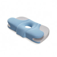 Contoured Ergonomic Pillow with Armrest Supportive Pillow with Hollow Center Firm Machine Washable for Bedtime