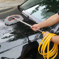 Water Fed Car Wash Brush 10m Hose Extendable Handle for Truck RV Boat Cleaning
