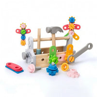 Toy Tool Set with Basket Educational Playset Fine Motor for Classroom