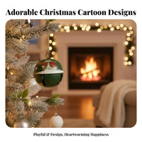 Fuzzy Material Character Hanger long-lasting and Reusable Christmas decoration Lightweight
