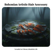 Bohemian Feather Headdress Feathers Feather Headband Versatile Ethnic Design Hair Accessory for Women, Girls, Festivals, Themed Events, Parties