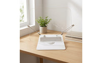Acrylic Book Stand with Steel Frame Versatile Desktop Book Stand Clear for Learning