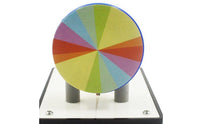Color Wheel Disc with Electric Drive Scientific Compact Color Mixing Disk for Students
