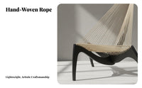 Nordic Design Harp supportive Armchair Designer Inspired Lounge Chair Minimalist Aesthetic Indoor Furniture Ergonomic supportiverest for Interior Decorators, Book Lovers, Living Room, perusing corner, Reception Area, Bedroom