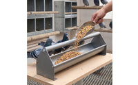 Aluminum Alloy Pigeon Feeder Trough Sturdy Pigeon Feeder Heavy Duty for Bird Keepers