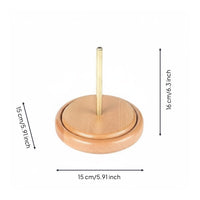Rotating Yarn Base Smooth Rotation Detachable Spool Holder Untangled Wool Feeder Stand for Workshop