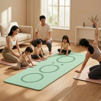 Extra-Large Exercise Mat with Carrying Strap Textured Exercise Mat with Bag Portable Roll-up for Yogis, Fitness Enthusiasts, Floor Workouts, Home Gym