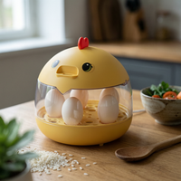 Mini Egg Hatcher Small Size Chicken Egg Hatcher Large Viewing Area Equipment for Kids, Home, Classroom
