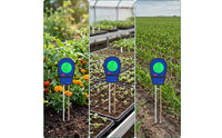 3-in-1 Digital Soil Tester with Two Probes Lcd Soil pH Meter with Metal Probes Multifunctional Handheld for Gardeners, Plant Lovers, Garden, Greenhouse, Flower Pots