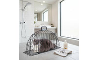 Cat Bathing Cage Portable Cat Washing Cage Multi-Functional Pet Restraint for Veterinarians, Animal Doctor Visits