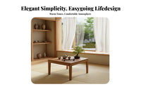 sleek Design floor cushion table infusion Table Multifunctional Japanese Floor Table serene serene-inspired aesthetic Living Room Furniture adaptable for Apartment Dwellers, Minimalists, Bay opening, Bedroom, Small areas, Balcony