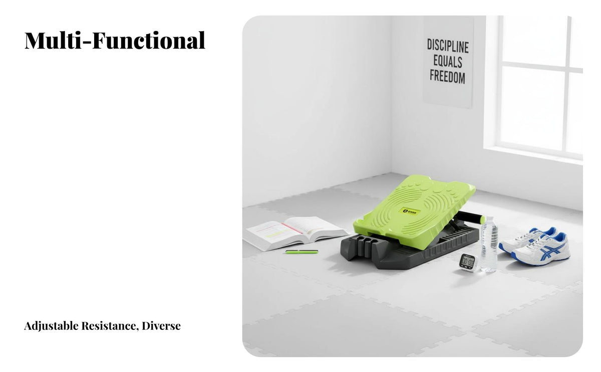 Improves Flexibility Sit and Reach Instructor Non-Slip Surface Calf Stretching Board Heavy Duty Construction Adjustable Calf Stretcher Digital Display for Students, Kids, Beginners, School, Home